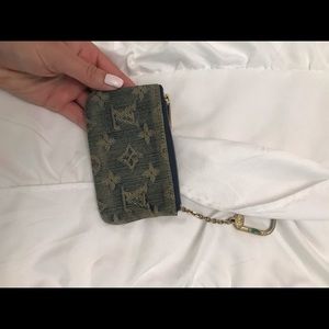 Louis Vuitton Denim Coin Pouch